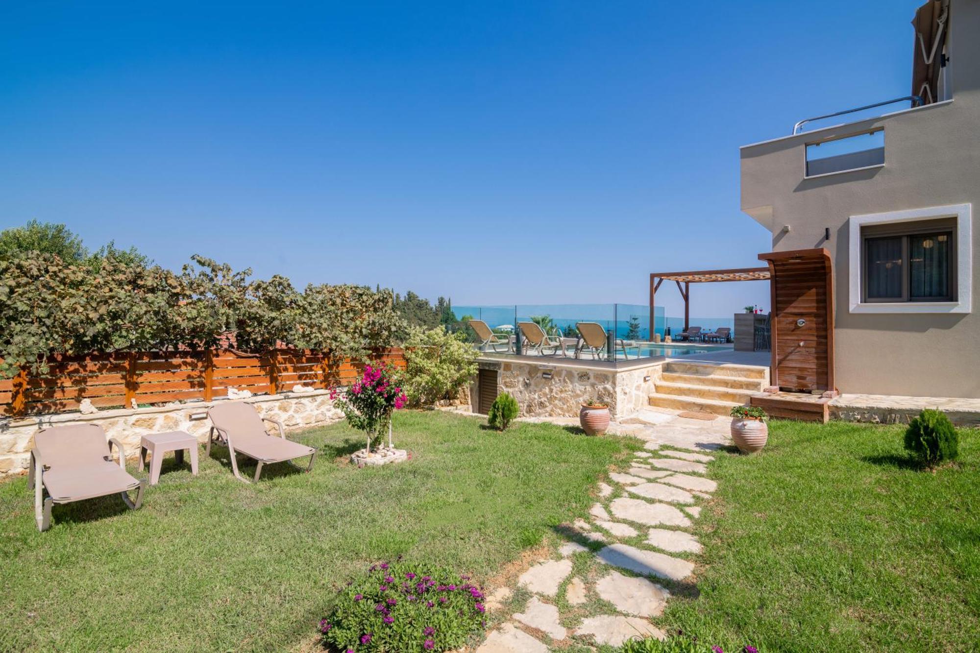 Lazai Villa Kato Yerakarion Экстерьер фото