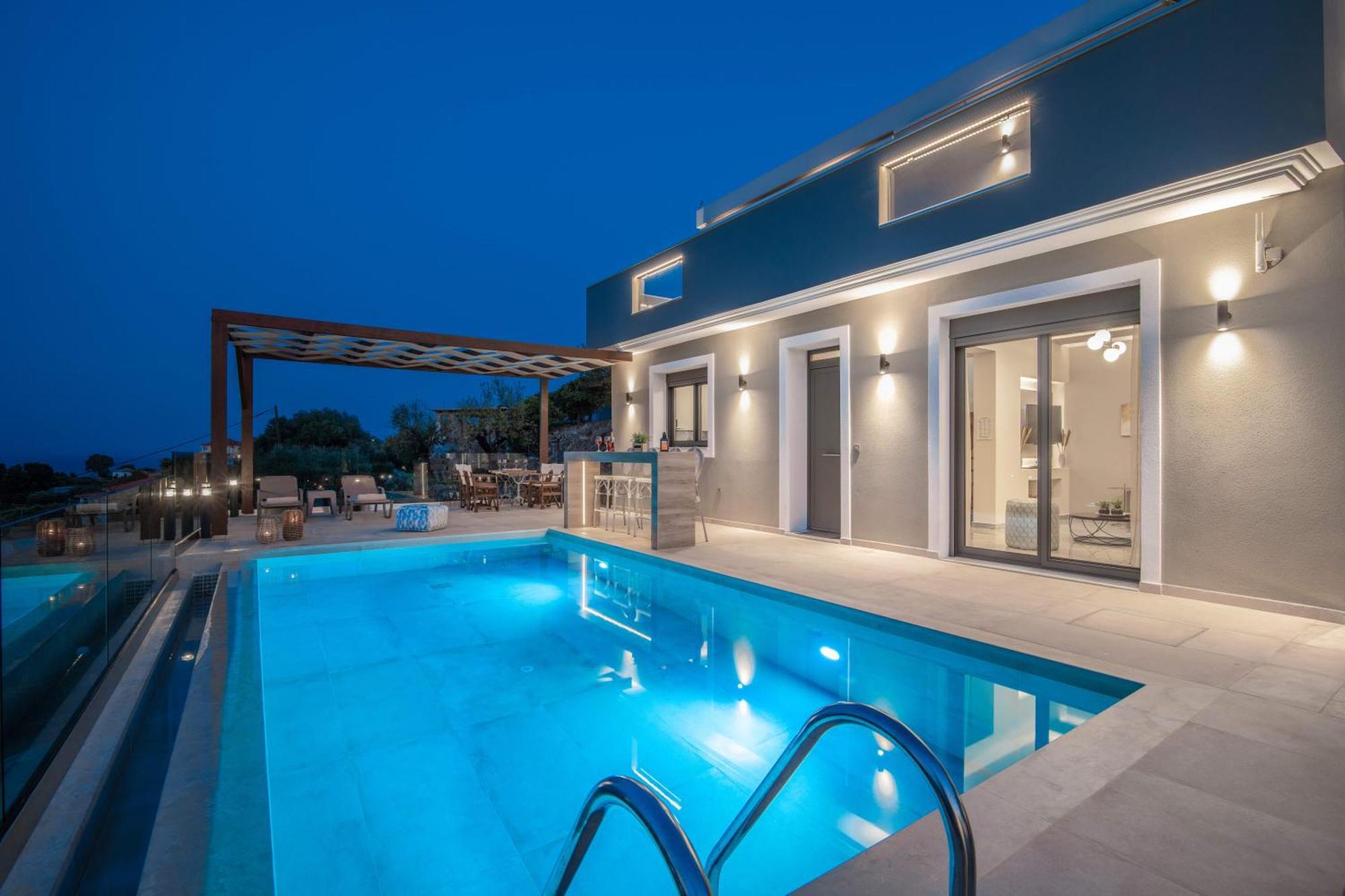 Lazai Villa Kato Yerakarion Экстерьер фото