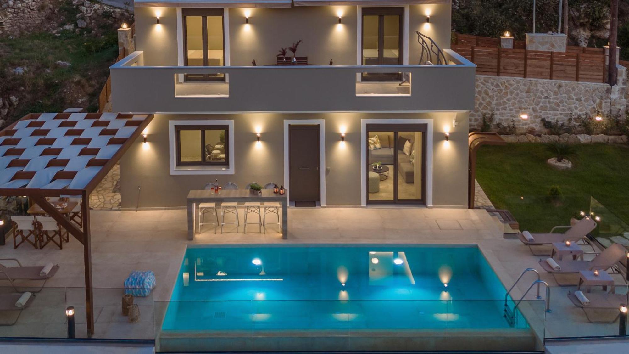 Lazai Villa Kato Yerakarion Экстерьер фото